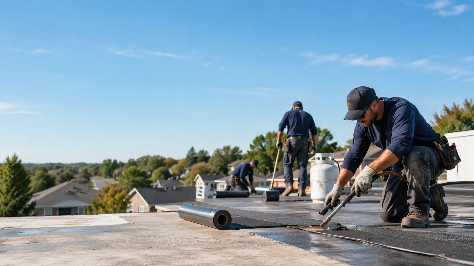 Flat Roof Leak Repair providers in Helmetta, NJ